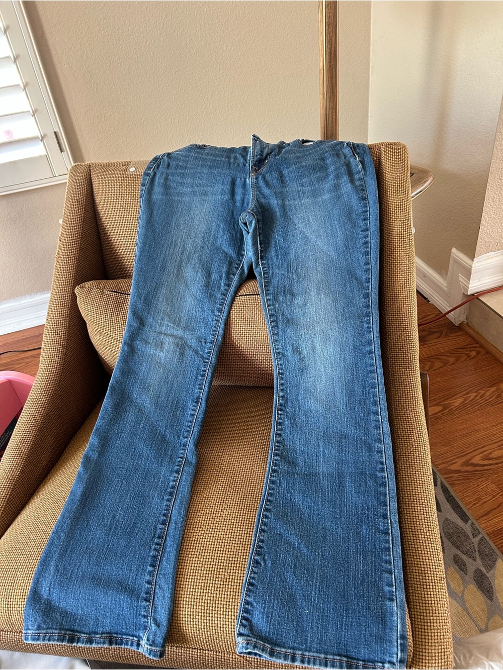 Old Navy Medium Blue Flare Jeans